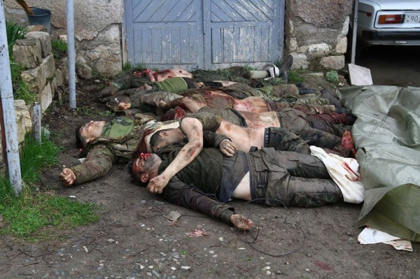 soldados muertos en Karabaj