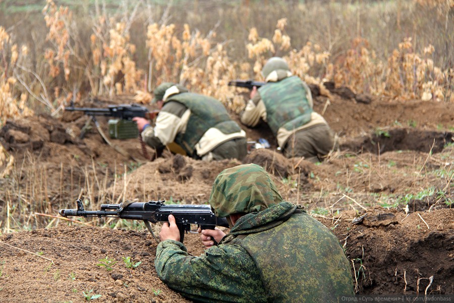Final stage of large-scale brigade tactical drills in DPR
