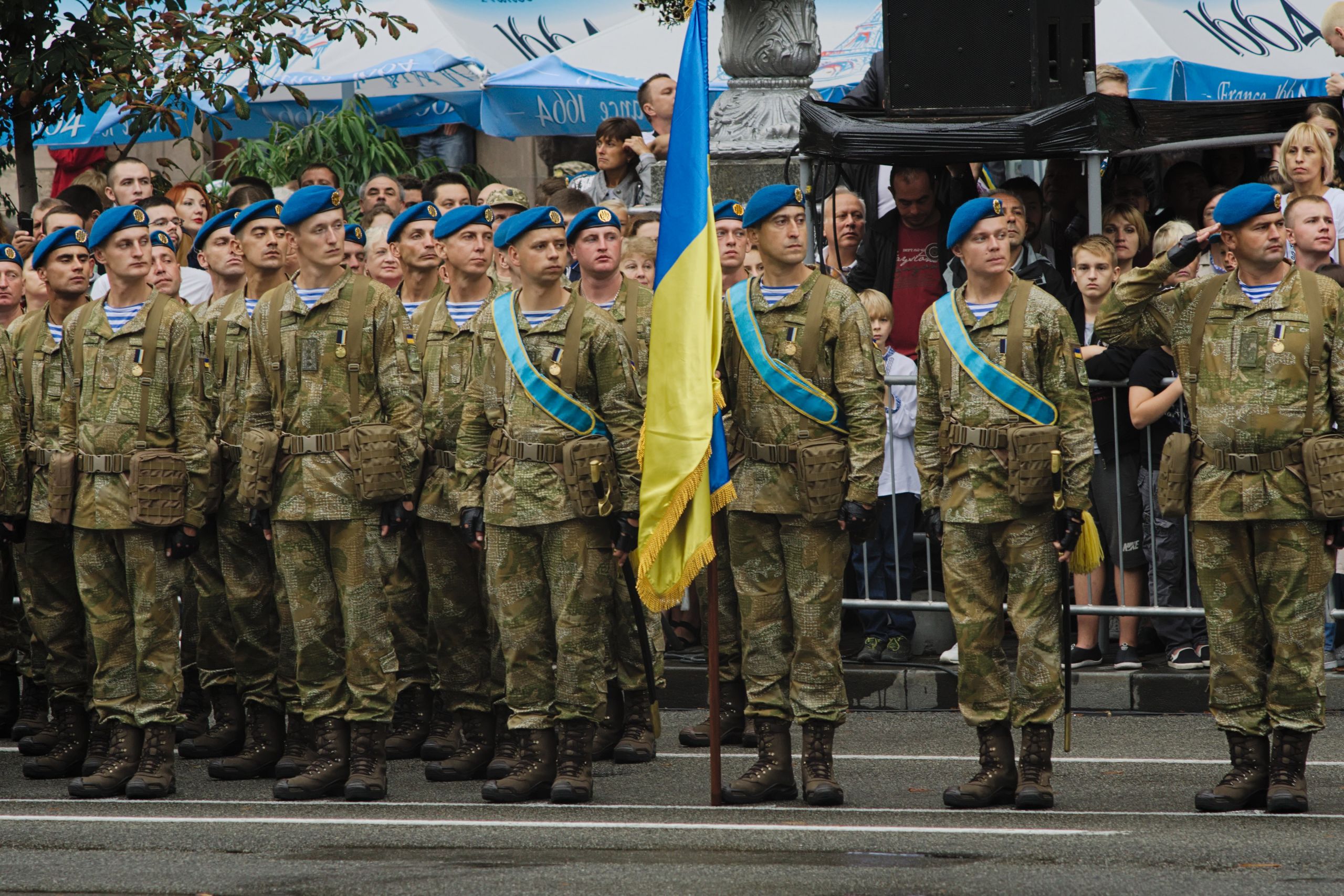 Desfile de tropas Ucranianas