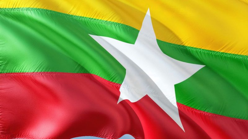 Flag of Myanma