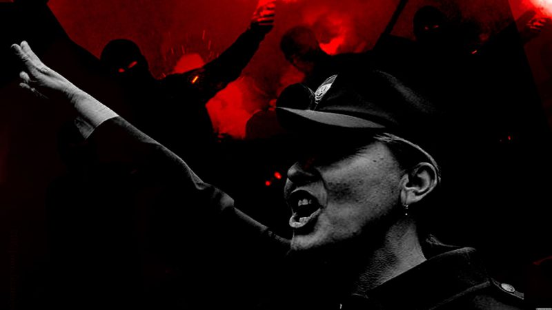 Bandera Nazis’ March Sergey Kaysin © Rossa Primavera News Agency