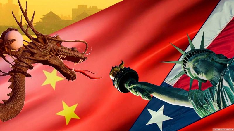 Struggle between the US and China