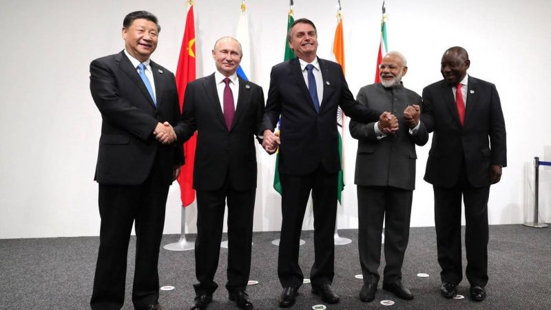 Leaders of BRICS countries