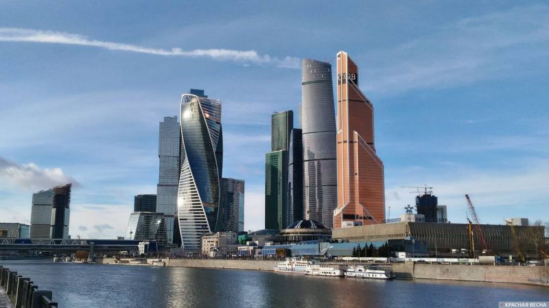 Moscow-City Skyscrapers
