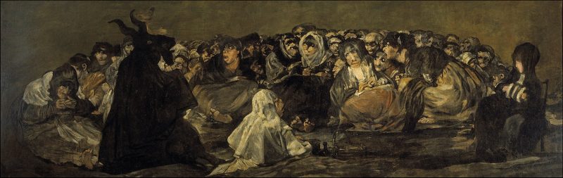 Witches' Sabbath by Francisco Goya