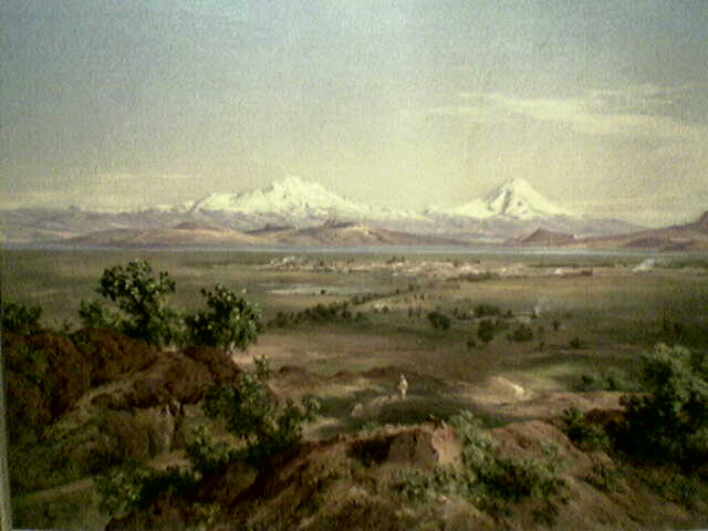 he Valley of Mexico by José María Velasco