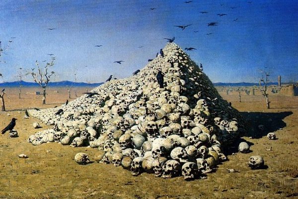 Vasiliy Vereshchagin. 1871 The apotheosis of war