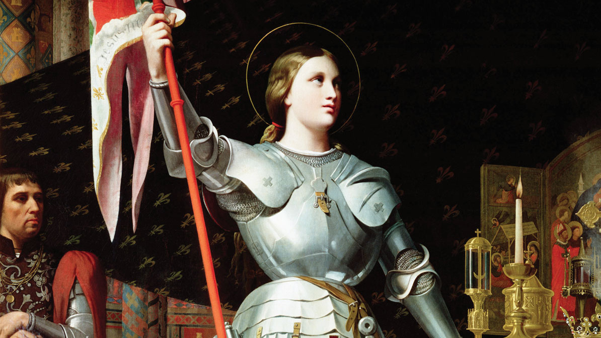 Jean Auguste Dominique Ingres. Joan of Arc at the Coronation of Charles VII