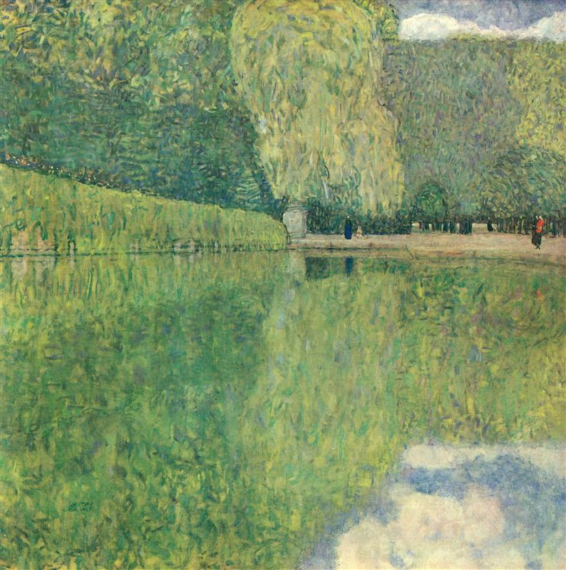 Park of Schönbrunn by Gustav Klimt, 1916.