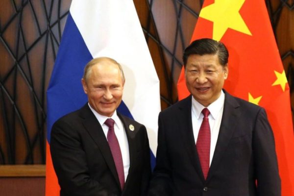 Vladimir Putin and Xi Jinping kremlin.ru