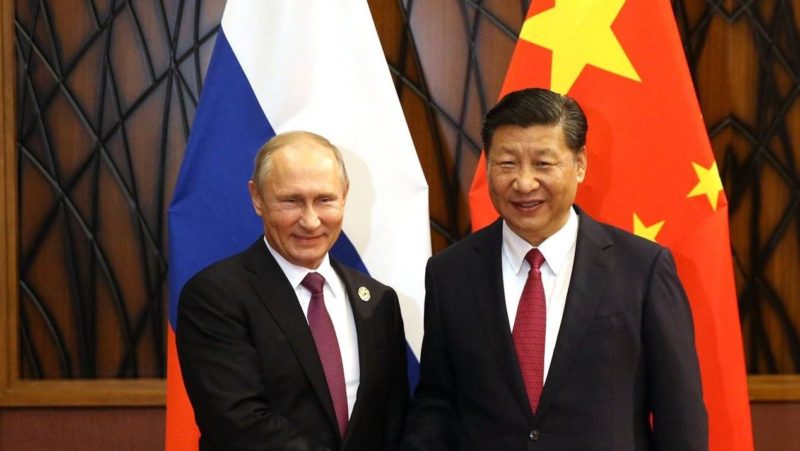 Vladimir Putin and Xi Jinping kremlin.ru