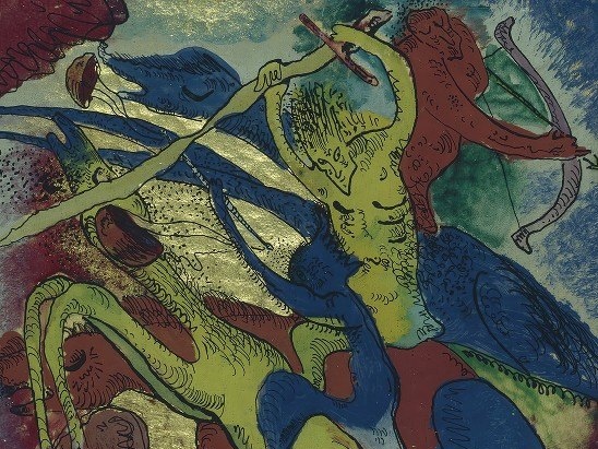 Apocalyptic Riders by Wassily Kandinsky