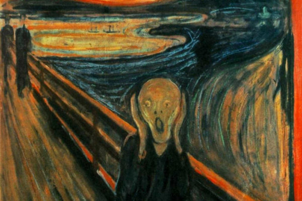 The Scream by Edvard Munch. 1893
