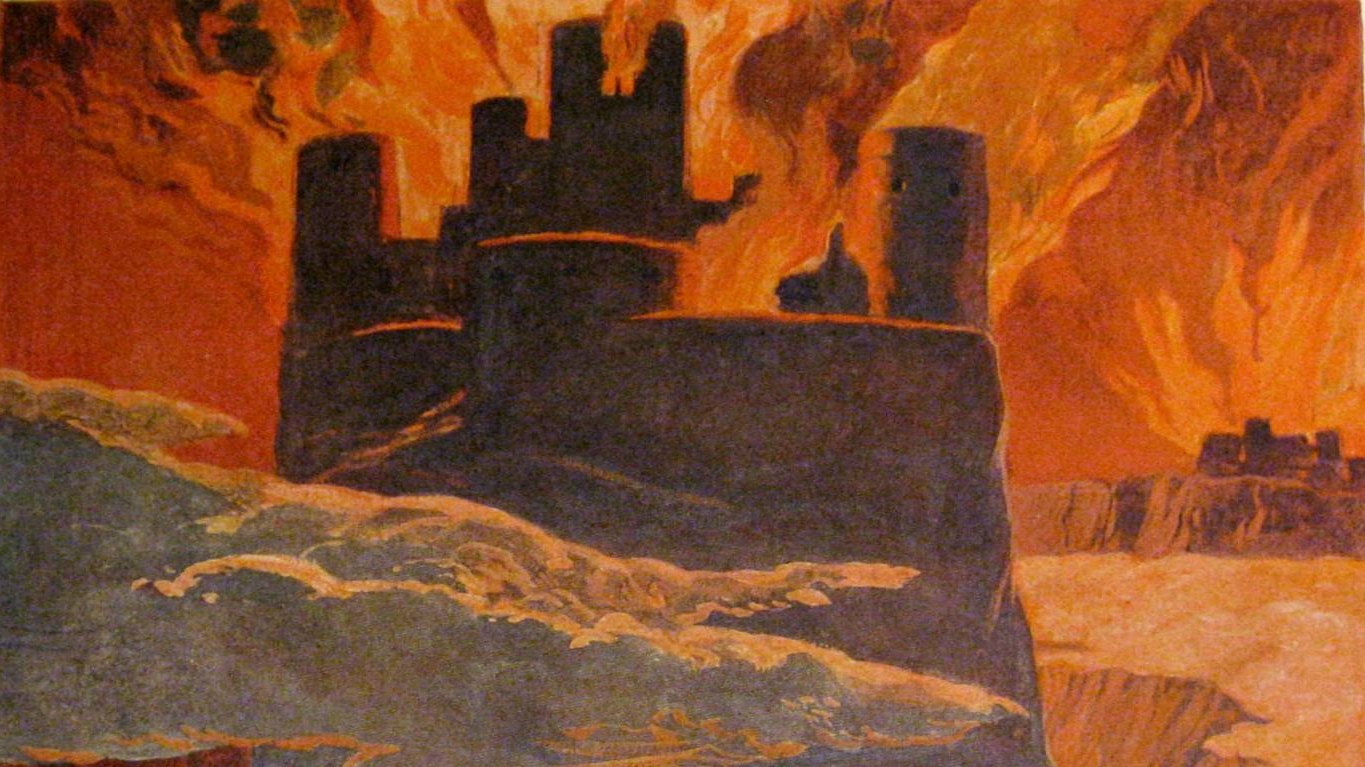 Ragnarok The End Of The World by Emil Doepler, 1904