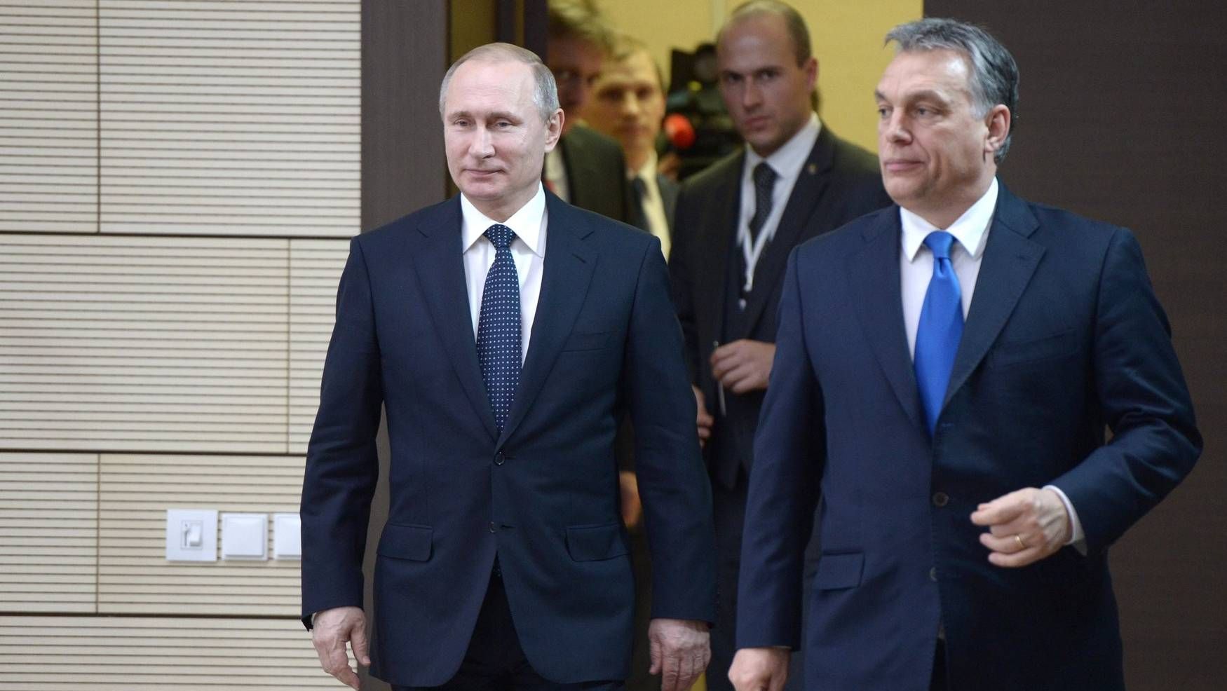 Image by kremlin.ru Vladimir Putin and Viktor Orban