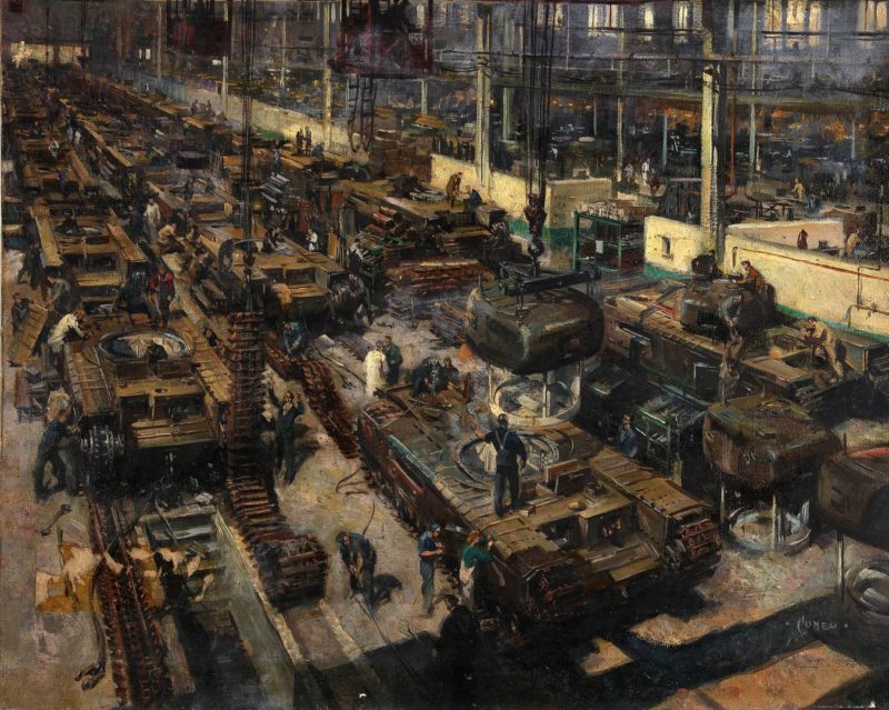 Production of Tanks by Terence Tenison Cuneo