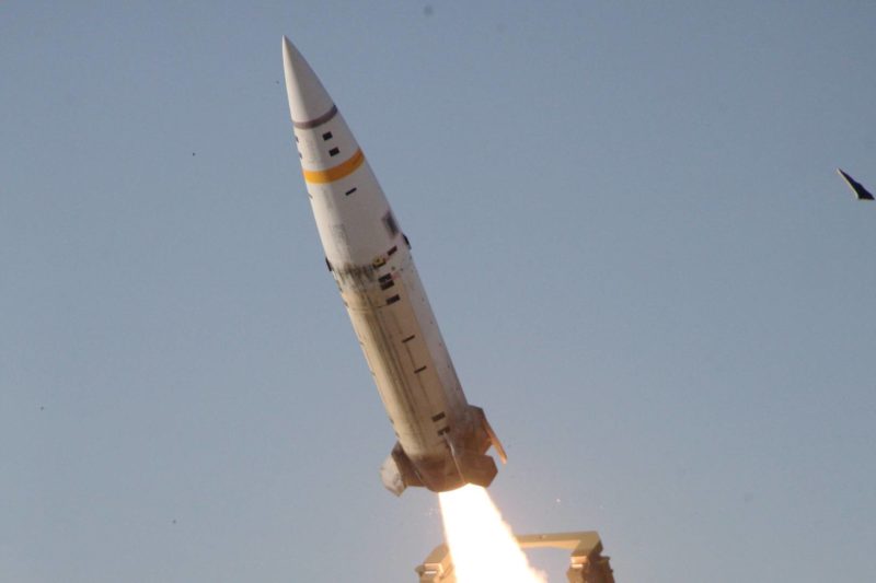 ATACMS missile launch