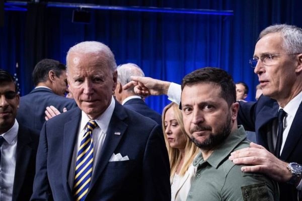 Zelensky and Biden