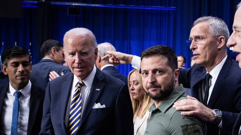 Zelensky and Biden