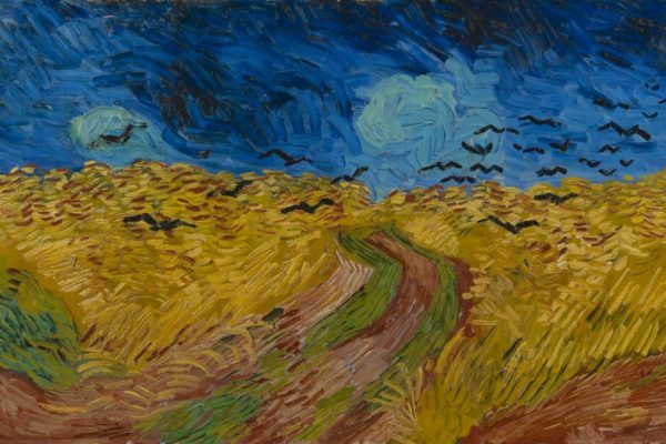 Wheatfield with Crows