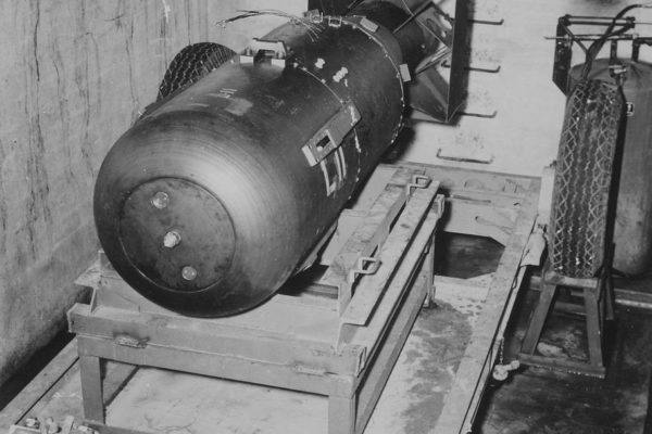 Image by US National Archives The Little Boy atomic bomb