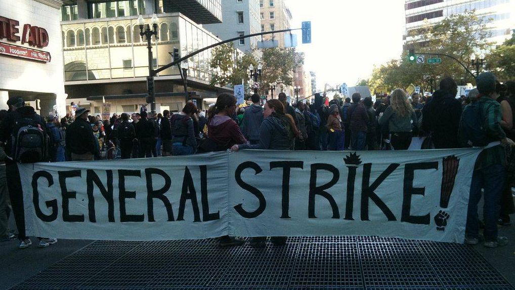 Image by (cc) Rachel librarian General strike