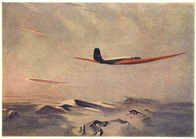 Red-Winged Giant by Aleksandr Deyneka. 1938