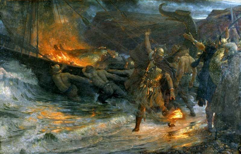 The Funeral of a Viking