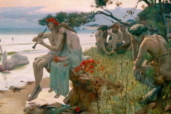 Sea Idyll by Rupert Bunny. 1893