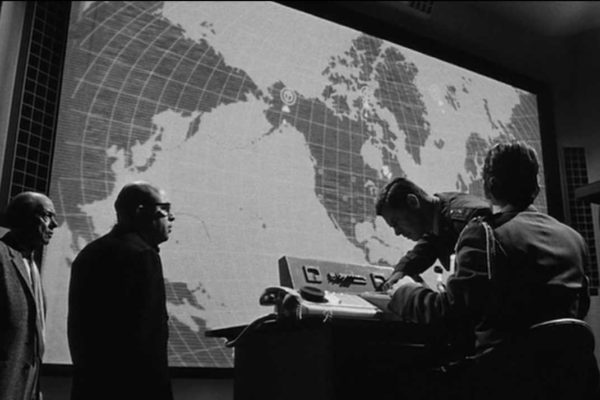 Image: Quote from the movie "Security System". Directed by. Sidney Lumet. 1964. USA The Americans plan a nuclear strike against the USSR