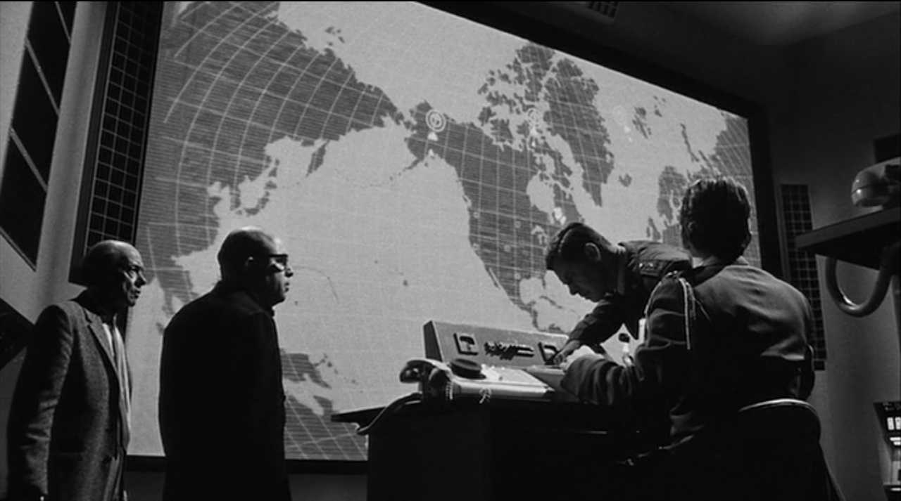 Image: Quote from the movie "Security System". Directed by. Sidney Lumet. 1964. USA The Americans plan a nuclear strike against the USSR