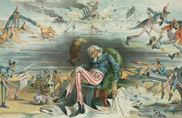 Uncle Sam's Dream of Conquest and Carnage by Udo Keppler. 1895