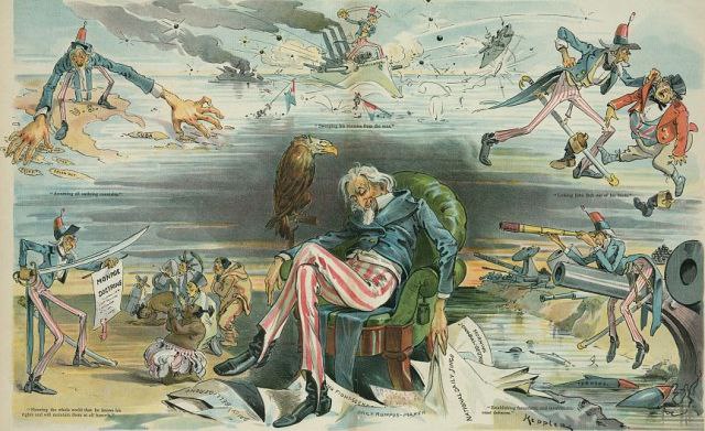Uncle Sam's Dream of Conquest and Carnage by Udo Keppler. 1895