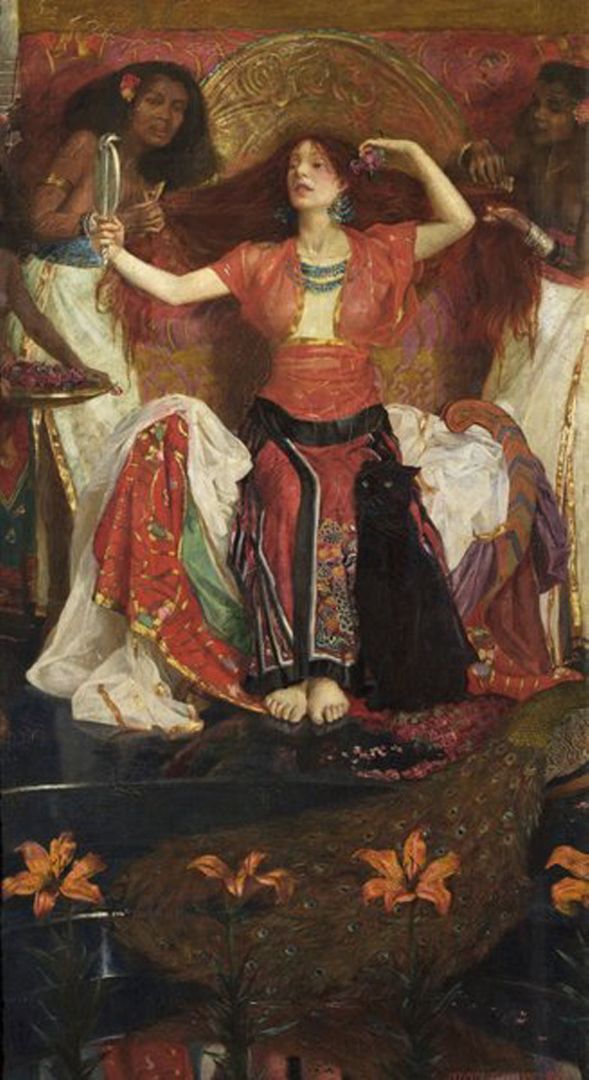 Jezebel by John Byam Liston Shaw 1896