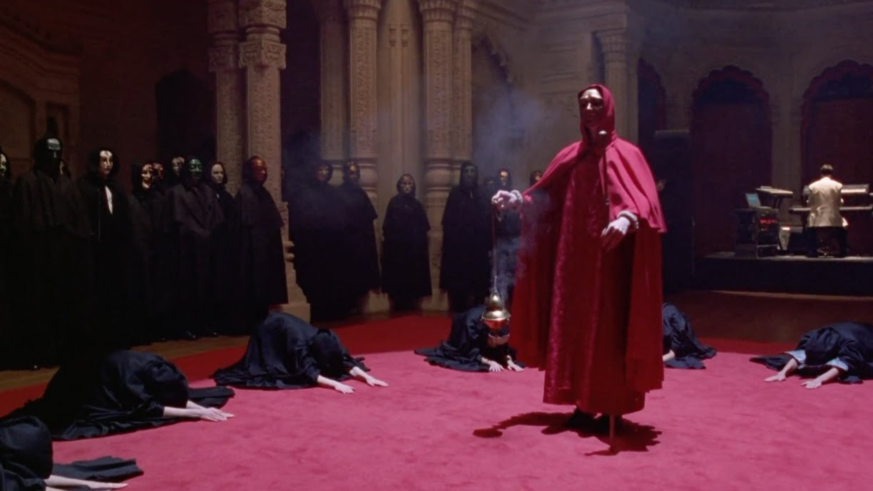 Quote from the Eyes Wide Shut. Directed by Stanley Kubrick. 1999. USA-UK. A coven of the chosen ones.