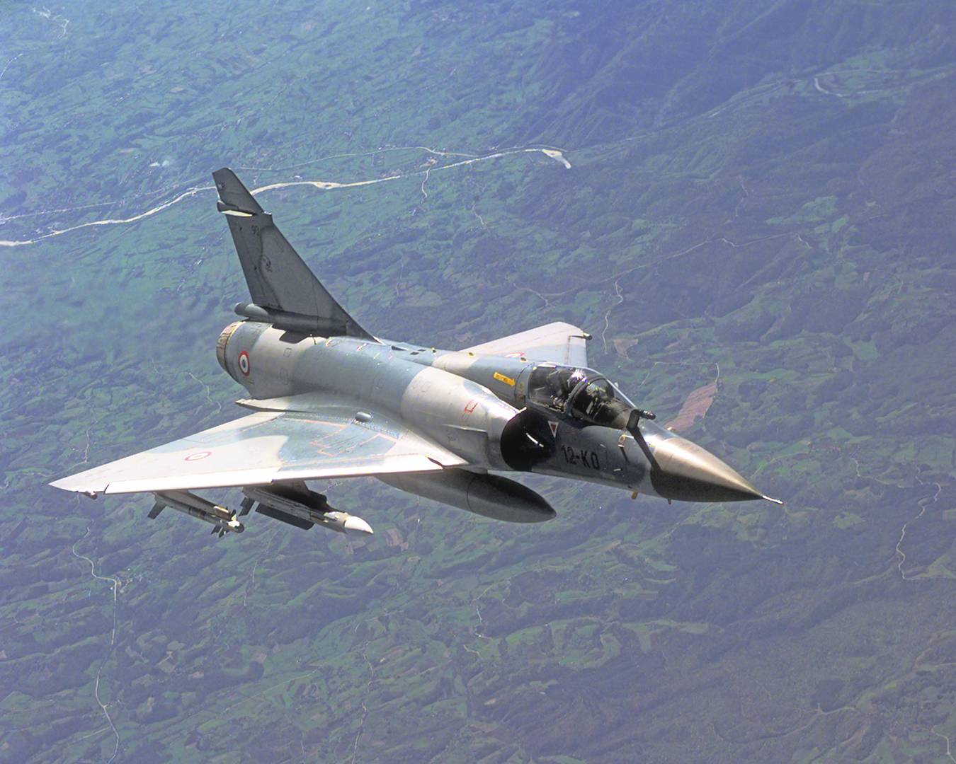 Image by (cc) SRA GREG L. DAVIS, USAF Mirage 2000 fighter jet (France)