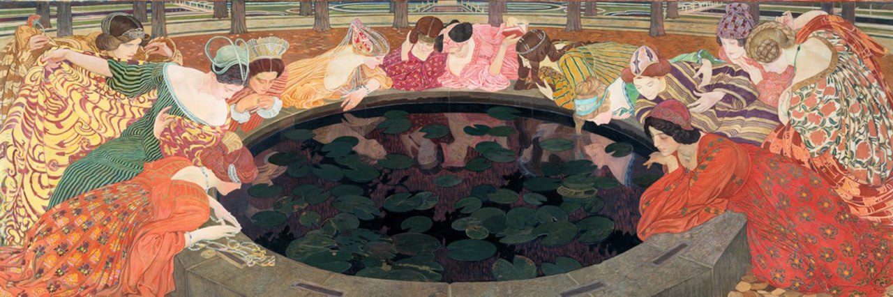 The Mysterious Water by Ernest Biéler. 1911