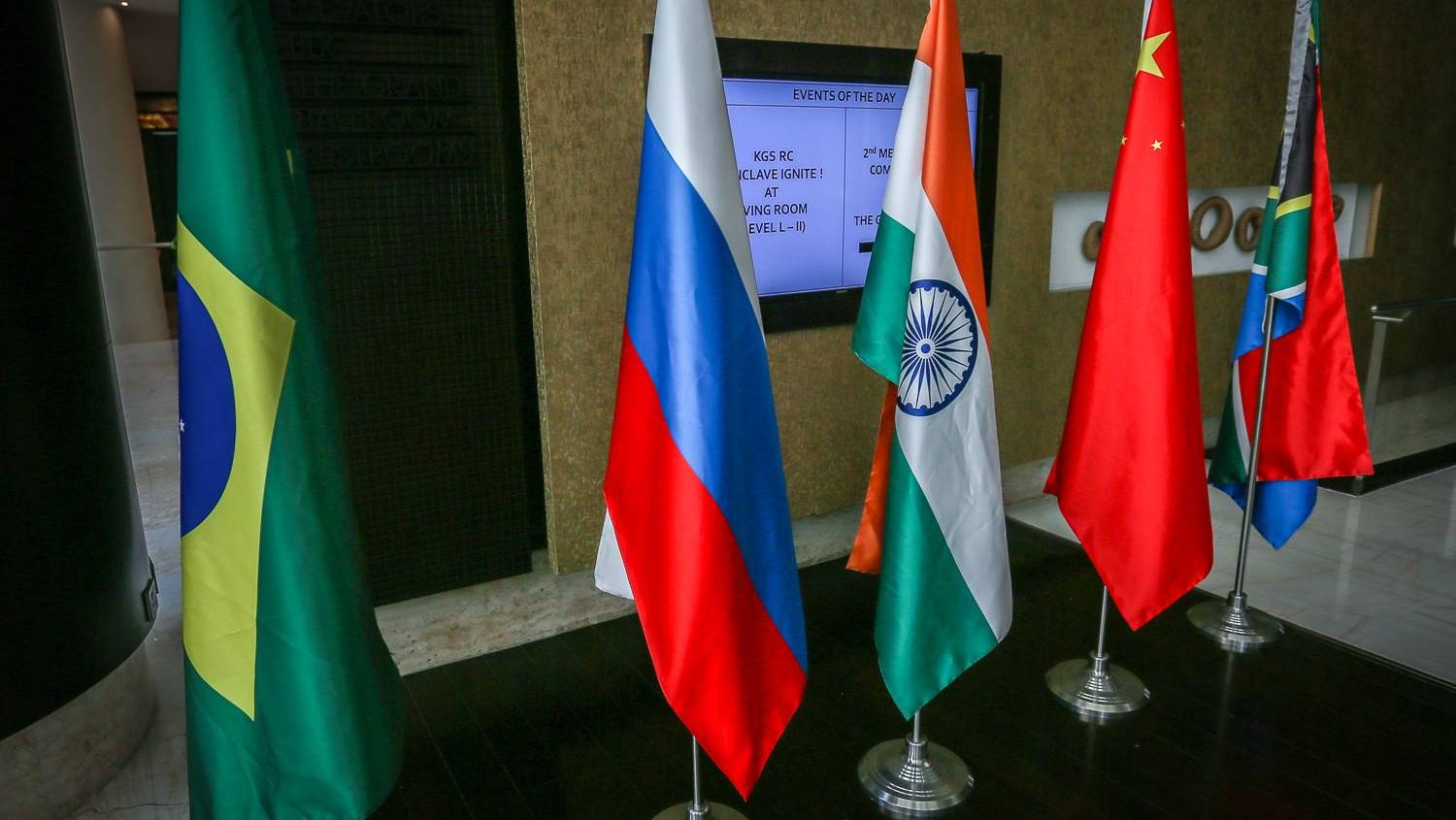 Image by digital.gov.ru Flags of the BRICS countries