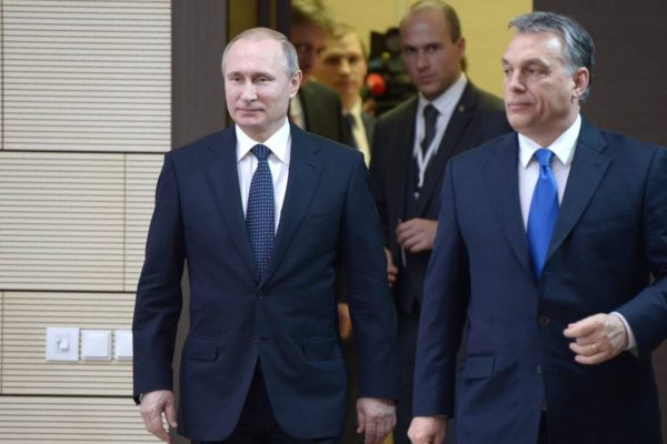 Vladimir Putin and Viktor Orban