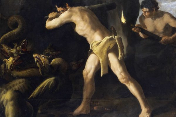 Francisco de Zurbarán. Hercules and the Hydra, 1634