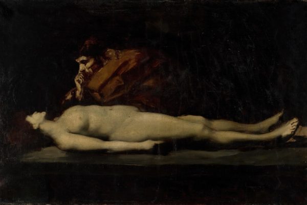 Jean-Jacques Henner. The Levite of Ephraim and His Dead Wife. 1898