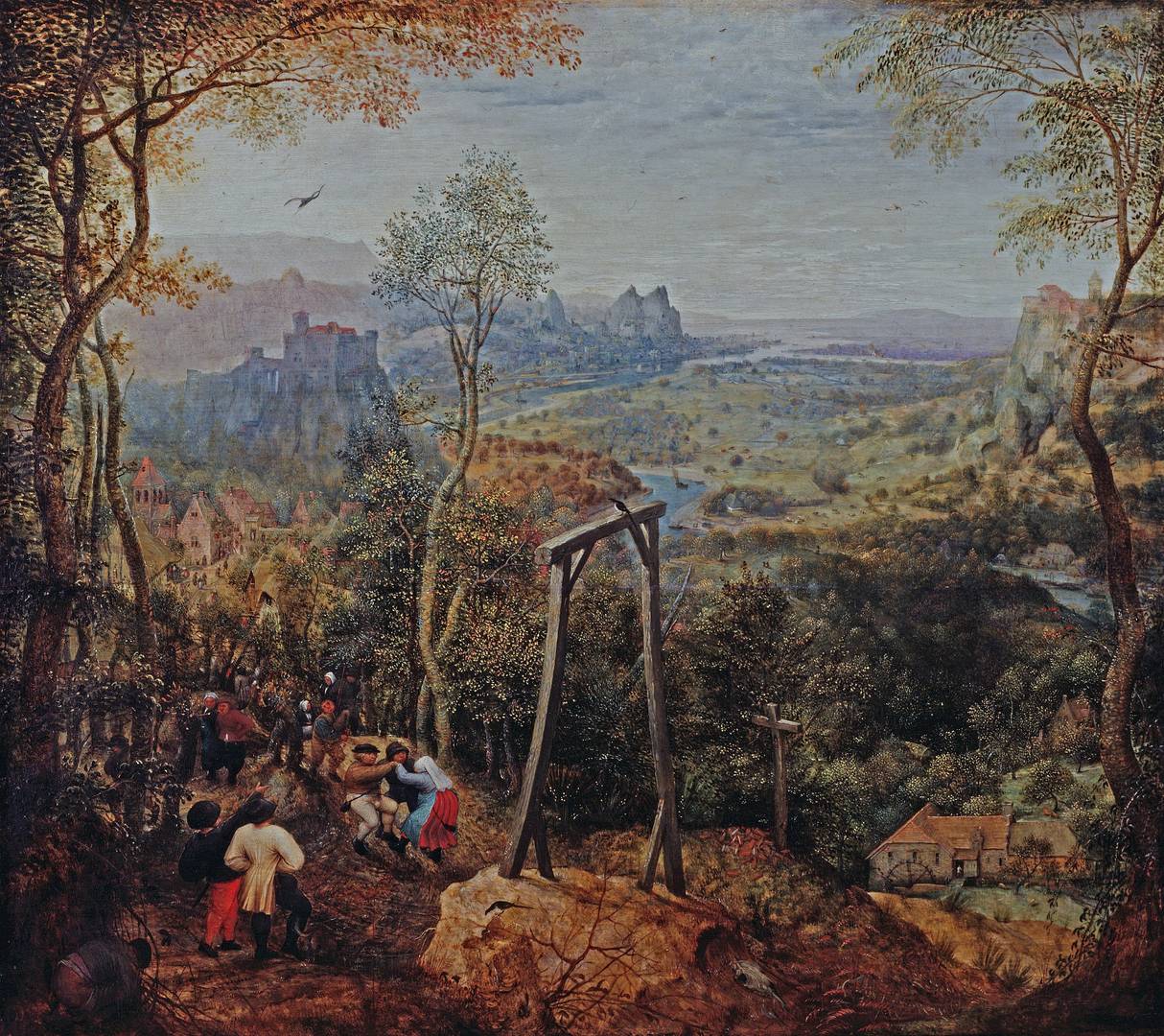 Pieter Bruegel the Elder. The Magpie on the Gallows. 1568