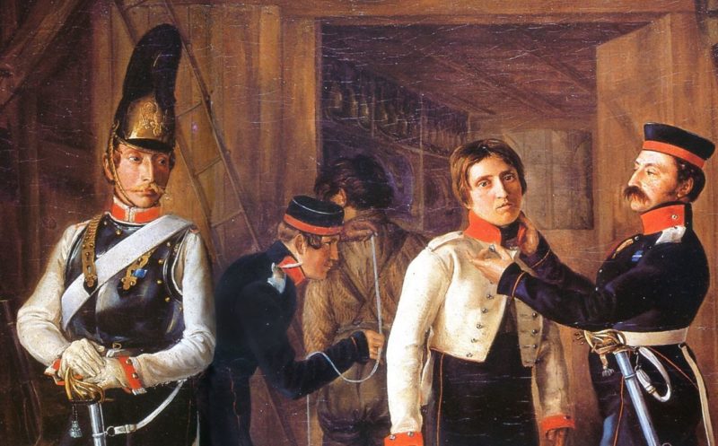 Uniform of the Recruits of the 4th Cuirassier Regiment