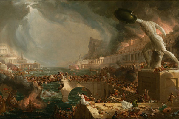 Thomas Cole. The Course of Empire. Destruction. 1836