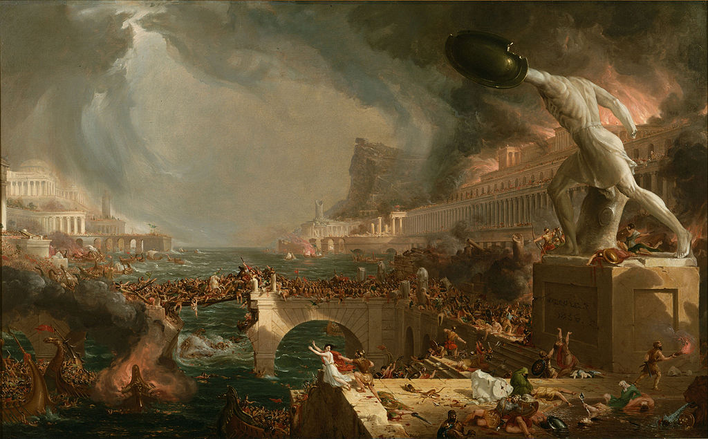 Thomas Cole. The Course of Empire. Destruction. 1836