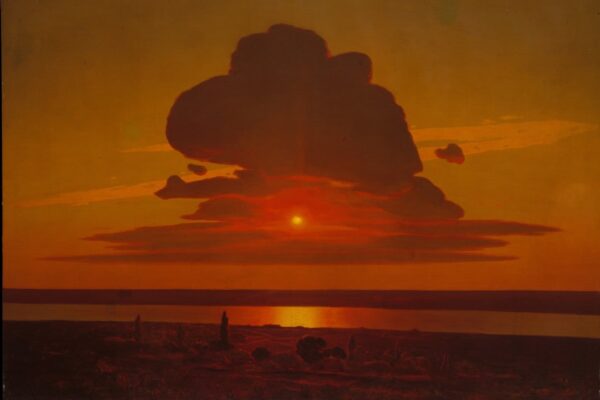 Red Sunset on the Dnieper by Arkhip Kuindzhi