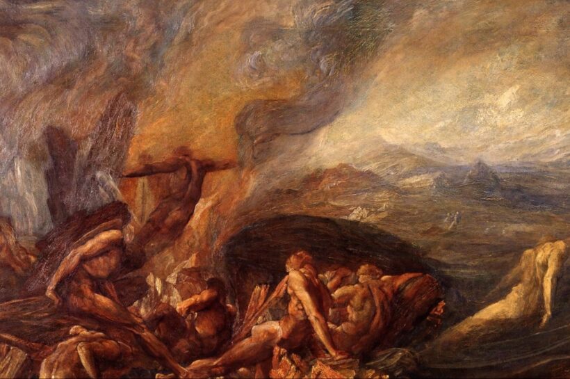 Chaos by George Frederic Watts (fragment). 1882