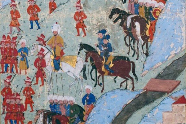 The Ottoman Army Marching on the City of Tunis in 1569 by Nakkaş Osman