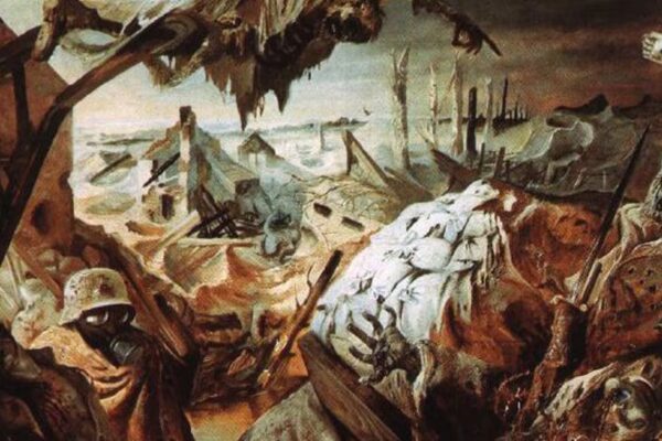 The War by Otto Dix. Triptych (central part). 1929-32