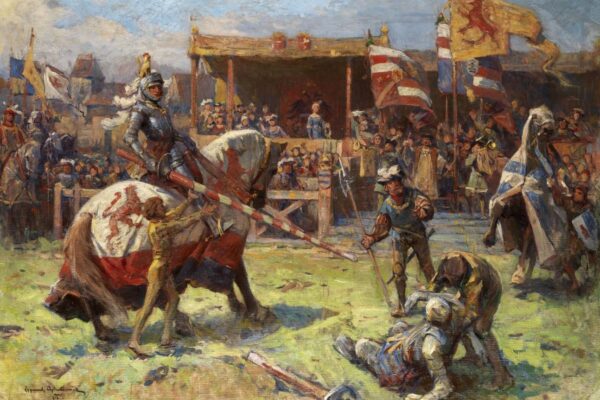 Zygmunt Ajdukiewicz. The Knight's Tournament. 1912